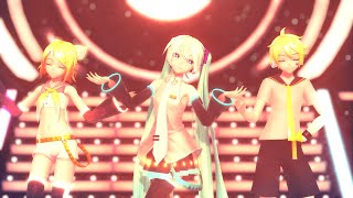 [MMD] Shake It! - シェイクイット! [by Emon]/YYB Miku, Rin and Len