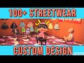 100+  STREETWEAR/HYPEBEAST CUSTOM DESIGNS IN ANIMAL CROSSING NEW HORIZONS - SUPREME GUCCI BAPE LV