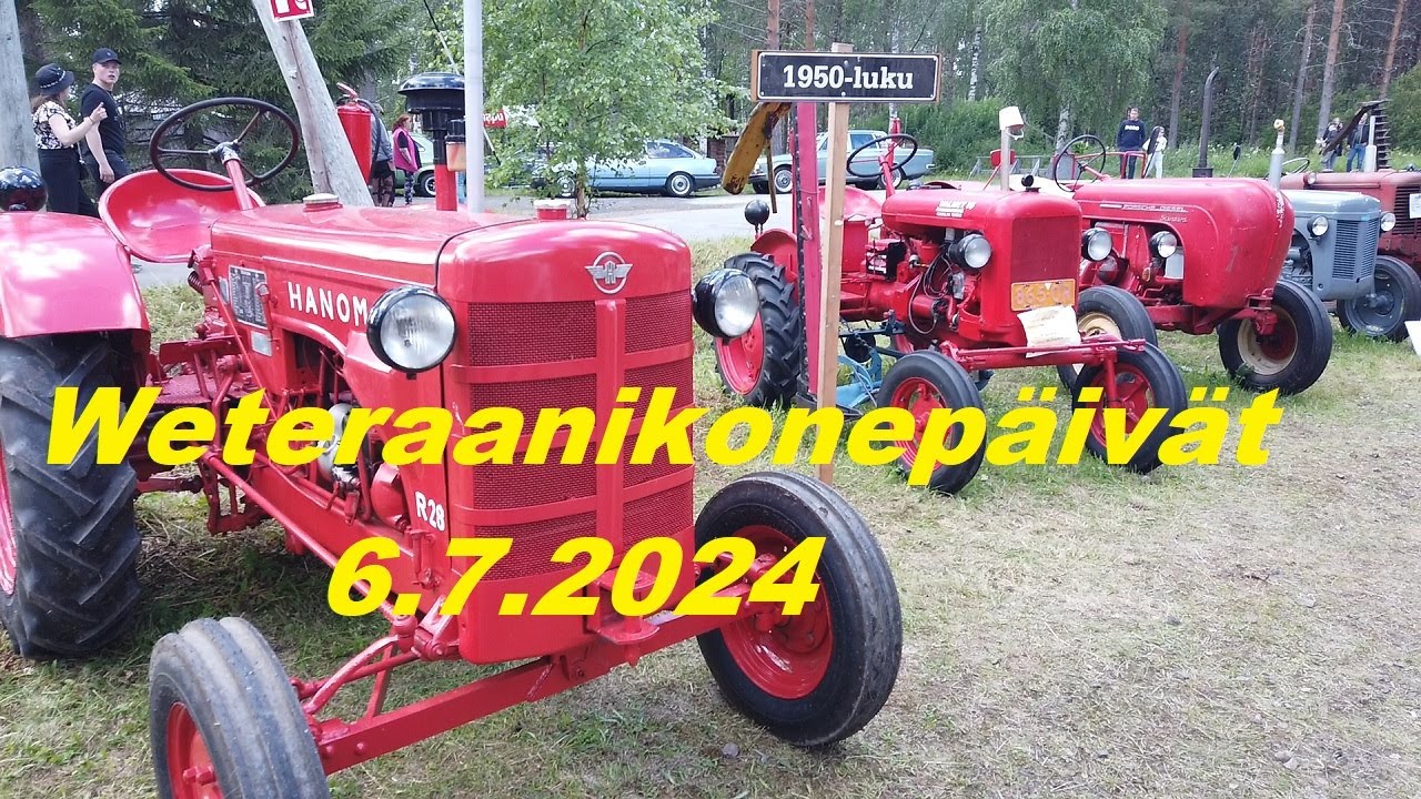 Wanhan woiman valtakunnalliset veteraanikonepäivät oulaisissa 2024