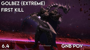 FFXIV OST Golbez First Kill (Extreme) - Voidcast Dias [6.4] | GNB PoV