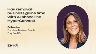 Hair removal business gains time with AI phone line HyperConnect - #Innergize2025