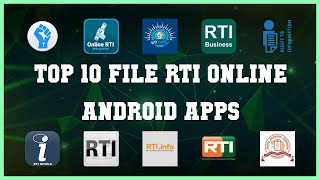 Top 10 File RTI Online Android App | Review screenshot 1