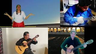 Video thumbnail of "CHUQUISACA LOS UNIÓ - Danitza y Jorge Cortez con José Luis Flores y Juan Carlos Benitez, Cueca Sucre"