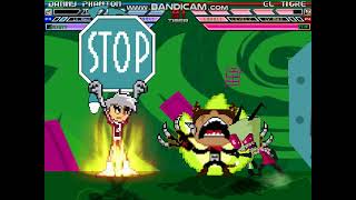 M.U.G.E.N: Danny Phantom & Jenny vs El Tigre & Zim