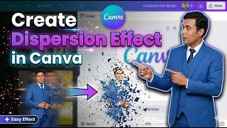 Canva Effects: Create Dispersion Effect in Canva