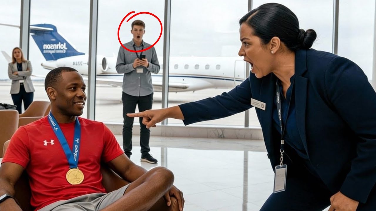 Black Single Dad CEO Told to Leave Terminal — Then His Private Jet Landed