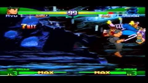 Street Fighter Alpha 3 Ryu Combo Video