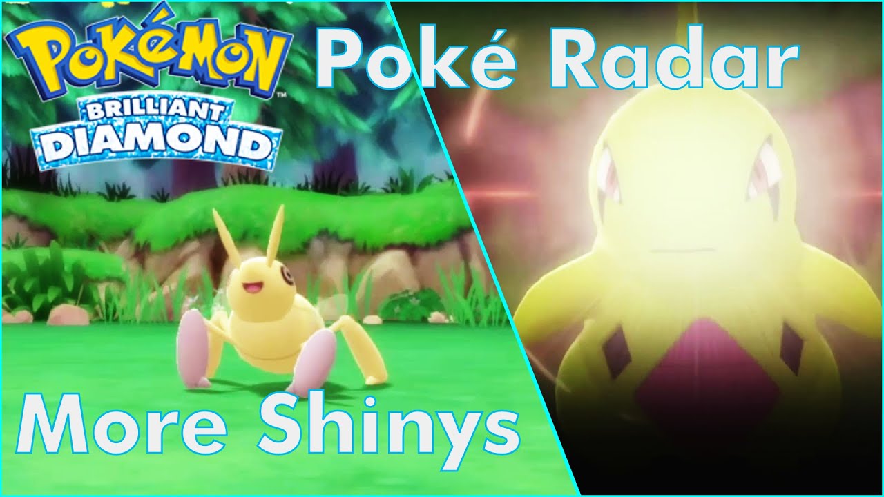 Pokemon Brilliant Diamond Shiny Hunting w/ PokéRadar / Stream