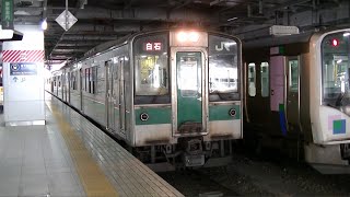 東北本線仙台駅4番線発車メロディ「ff(フォルティシモ)」(701系普通白石行き)