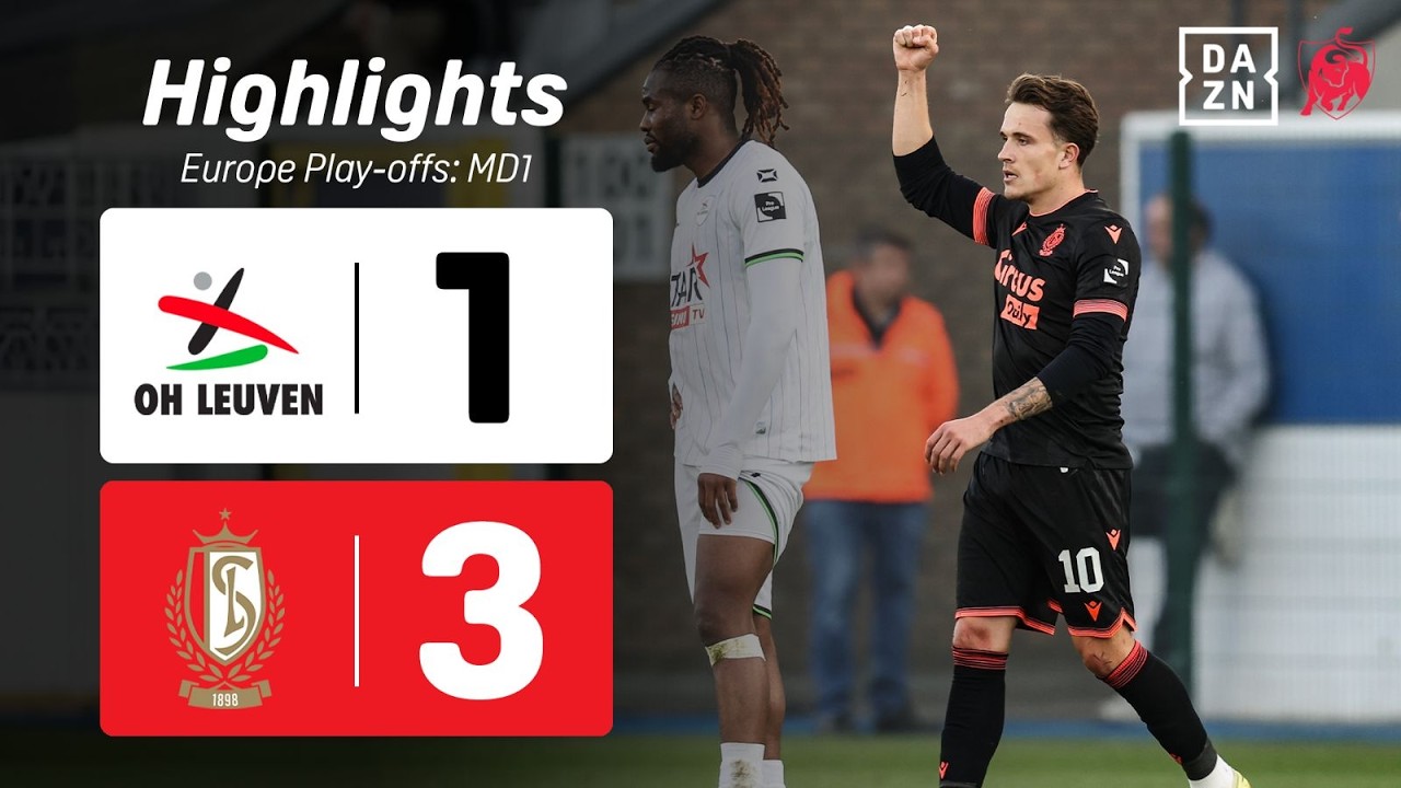 Le Standard de Liège a enfin remporté un match de play-offs ! 😳✅ | OH Leuven - Standard de Liège