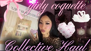 A GIRLY COQUETTE HAUL 🦢🎀🪞TJMAXX + FIVEBELOW