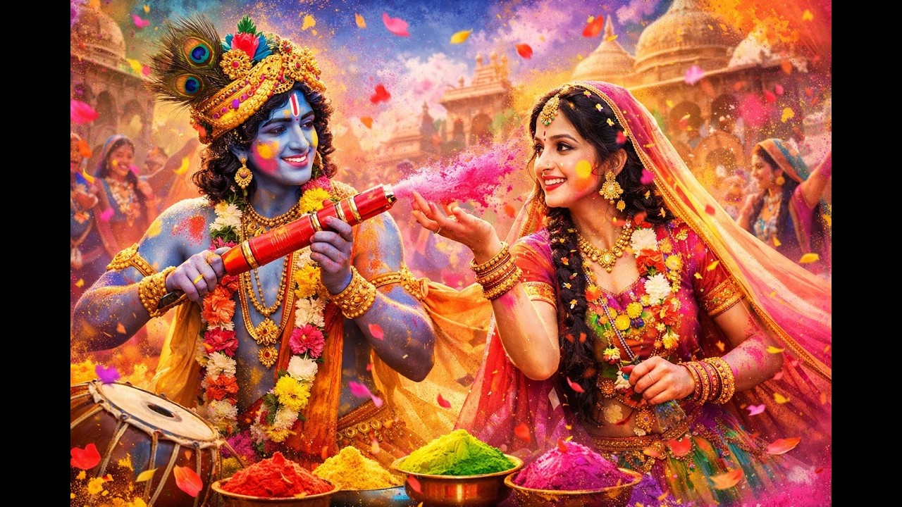 💙🌈 रंगों में रंगे श्याम (Bollywood Holi Song) | Best Song