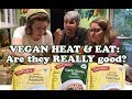 Travel food taste test tasty bite brand vegan foods