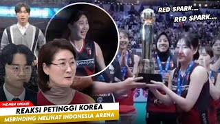"Seperti Final Voly Dunia Saja" ! Reaksi Petinggi Korea Merinding Melihat Antusiasme Voly Indonesia