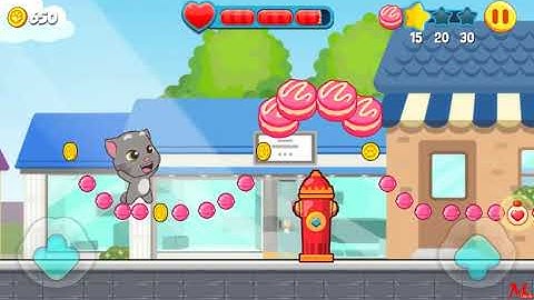 Talking Tom Candy Run Level 1 - 10 Android/iOS Gameplay Walkthrough