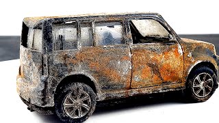 Toyota Scion xB Restoration abandoned model - Kong Restoration