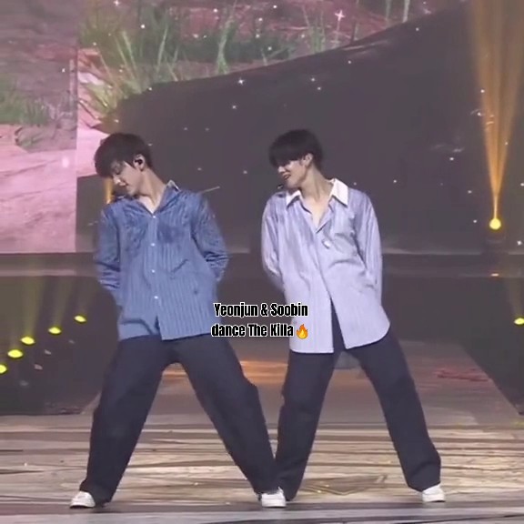Yeonjun and soobin dance The Killa txt 😳🔥 #yeonjun#soobin#yeonbin #txt#shorts