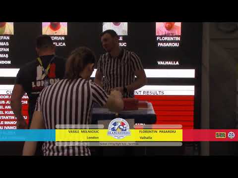 Armwrestling Romanian Nationals Table 3 Right Arm