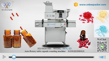 Bespacker XKYL-2D Auto Rotary table capsule counting machine SQ16934-093
