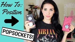 PopSockets  How To Position a PopSocket  How To Put On a PopSocket