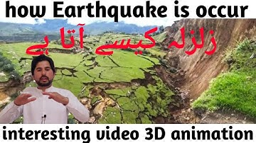 what is earthquake?|how does earth quake occure with explanation|3D animation in HD