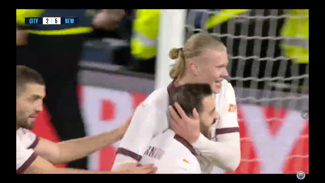 Man City 6-2 Luton town Haaland scores Five KDB Hat-trick assist