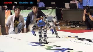 第33回ROBO-ONE 2回戦 schrott vs Neutrino-Blu