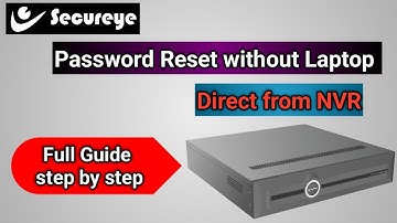 How to Reset SecurEye NVR Password Without PC & TOOL || STEP BY STEP || Phoenix Series | #secureye