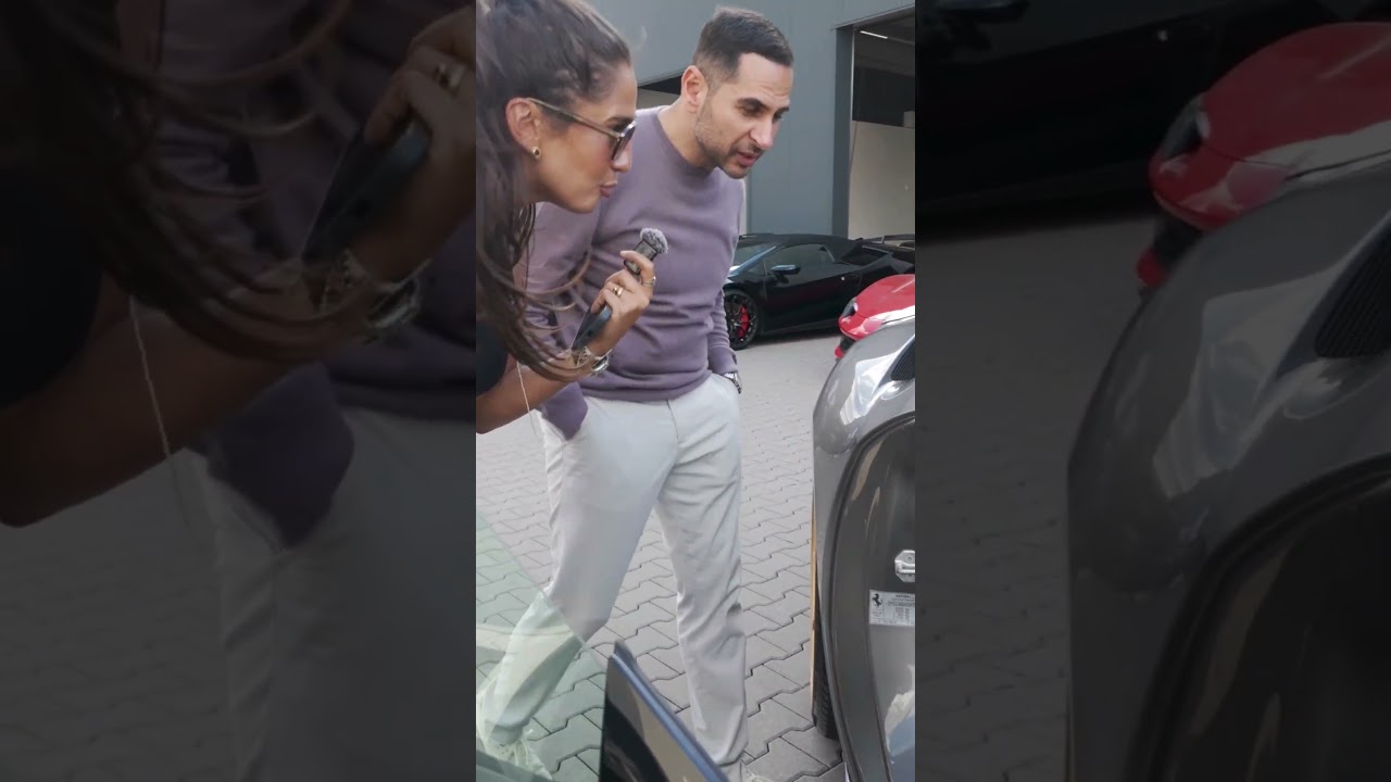 Serkans Ferrari 812 wie geschenkt ?! Omid sieht Serkans neues Auto zum ersten Mal @glanz-k