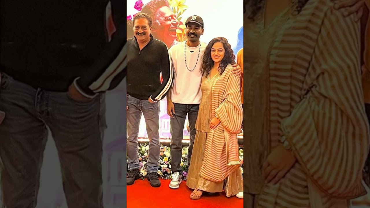 Actor Dhanush,Nithya Menon & Prakash Raj recent photos 😍|