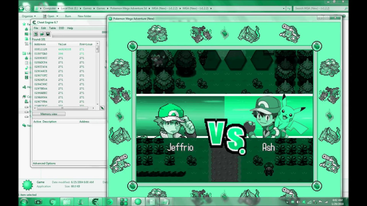 Pokemon insurgence 1-2-3 cheat engine multihack - gatorlana