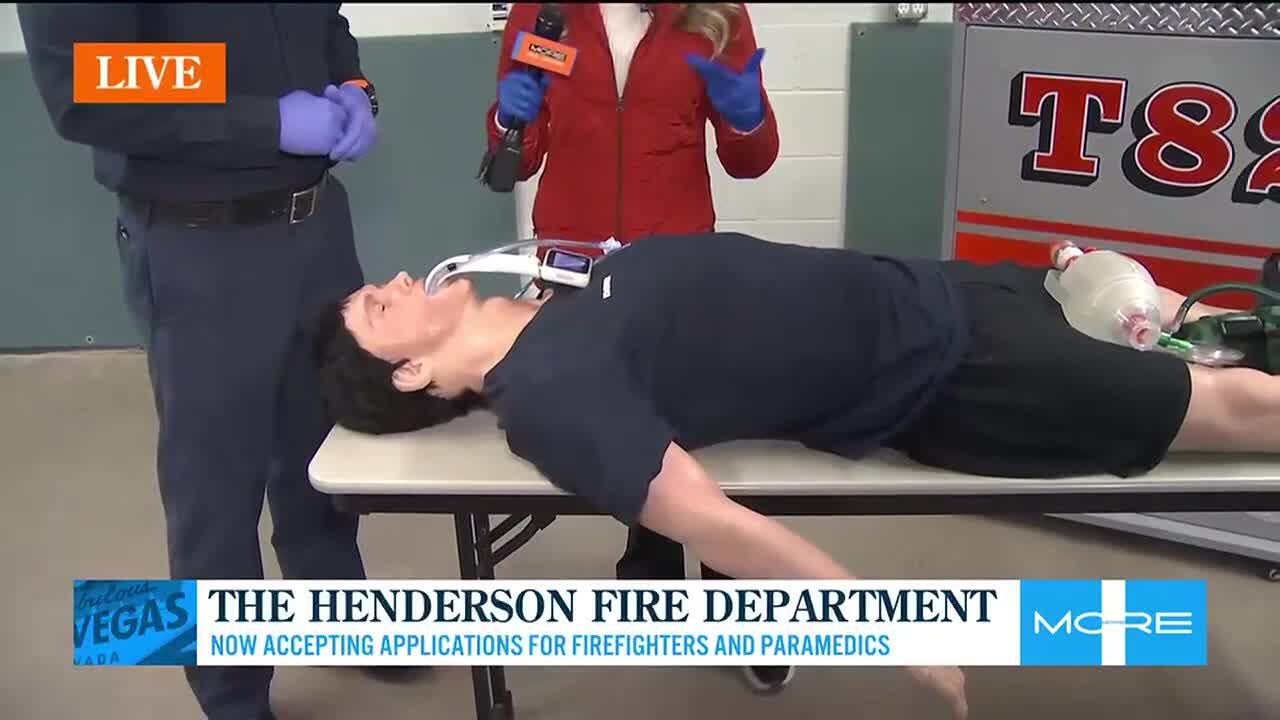 Becoming a firefighter paramedic with Henderson Fire