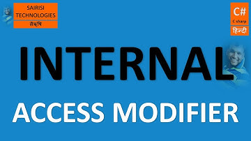 PART 58 C# INTERNAL ACCESS MODIFIER