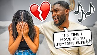 Breaking Up With My Girlfriend Using Song Lyrics! *Emotional*
