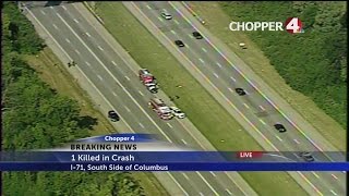 Fatal crash closes I-71 during rush hour