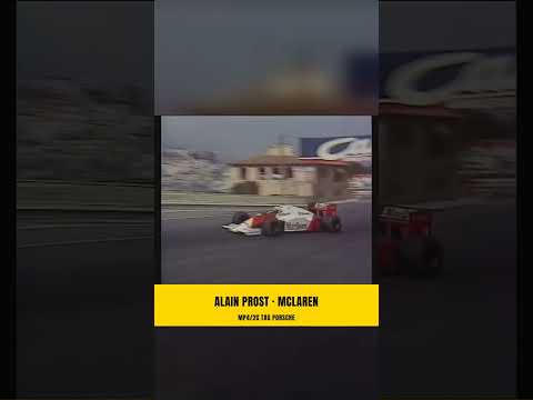 PROST PASSA NA CURVA E SENNA FAZ PIT STOP RAPIDO EM MONACO 1986