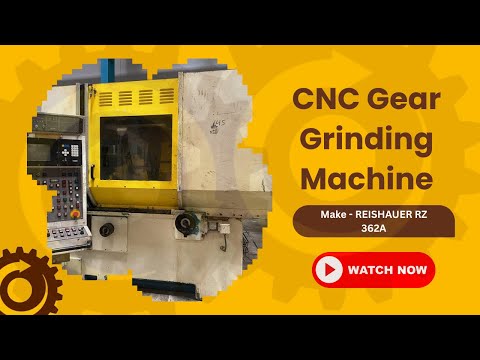 CNC Gear Grinding Machine Reishauer RZ 362A #prowincorporation #reishauerrz362a #cnc #geargrinding