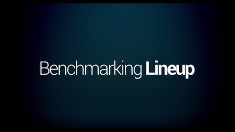 MetricNet Benchmarking Lineup