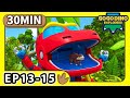 Gogodino explorers1315 compilation  dinosaur  kids cartoon  toys  animalss  season 3