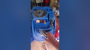 Quickest and easiest way to prime the pump on a portable extractor