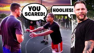 They Said The Hooligans Were Scared To Go To Queens! (5v5 Mic'd up Basketball)
