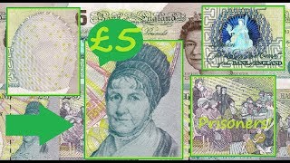 £5 NOTE (Elizabeth Fry) DESIGN EXPLAINED!