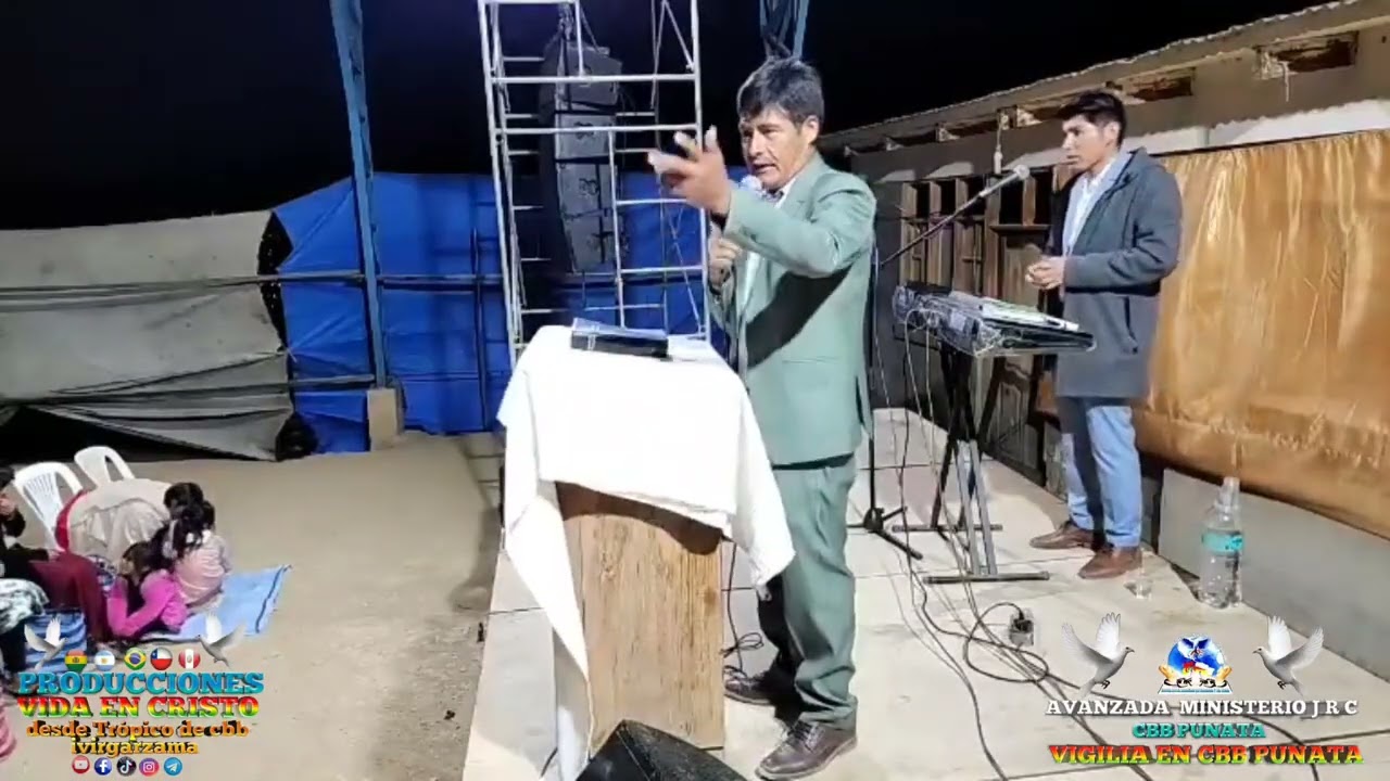 Ministerio Jesucristo rompe las cadenas avanzada CBB  compartiendo la palabra de Dios pastor Luciano