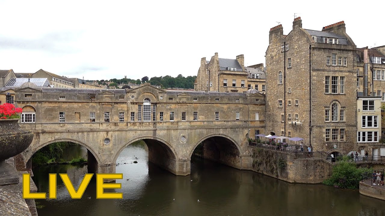 Exploring Bath - From Roman Spa to Georgian Crescents【LIVE】