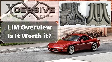 Xcessive Lower Intake Manifold VS OEM - Comparison (Mazda RX7 FD3S)