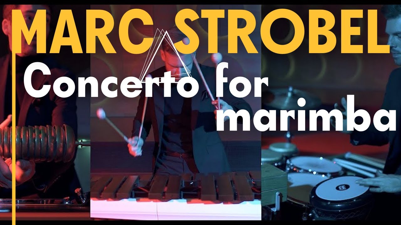 Concerto for Marimba & Percussion by Marc Strobel | Boum-Percussion