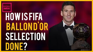 HOW  FIFA  BALLON D'OR VOTE IS DONE, POINTS CALCULATED AND WINNER  DECIDED
