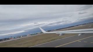 Bulgaria Air FB302 Prague → Sofia | A320-214(WL) LZ-FBI | Pushback Startup Taxi Takeoff PRG Seat 40F screenshot 1