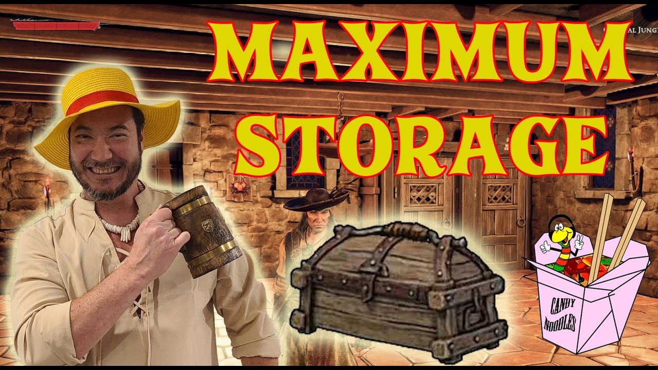 Windrose Storage Building WINDROSE - storage building - MAXIMIZE YOUR STORAGE!! - YouTube