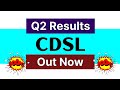 CDSL Q2 2026 Results & Latest Share Updates 📈